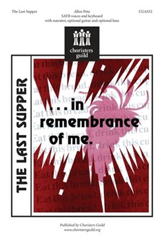 Last Supper by Pote Allen for SATB