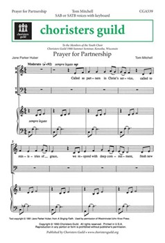 Prayer for Partnership by for SATB