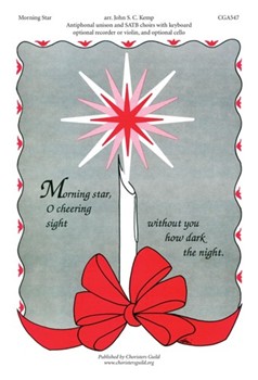 Morning Star by Kemp Helen for SATB