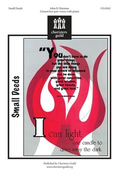 Small Deeds by for Unison/2-Part