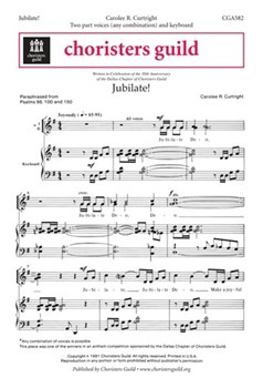 Jubilate by Curtright Carolee R for 2-Part