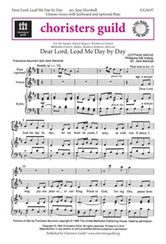 Dear Lord Lead Me Day By Day by Marshall Jane for Unison