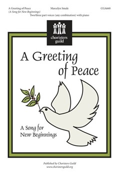 A Greeting of Peace by for 2-Part