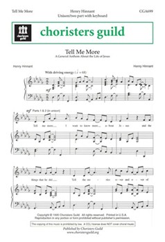 Tell Me More by for Unison/2-Part