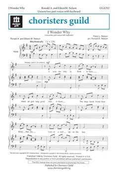 I Wonder Why by for Unison/2-Part