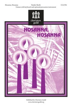 Hosanna Hosanna by for Unison