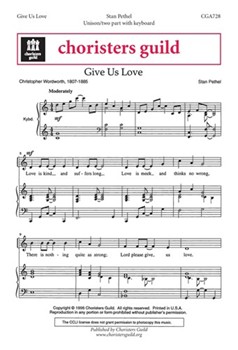 Give Us Love by for Unison/2-Part