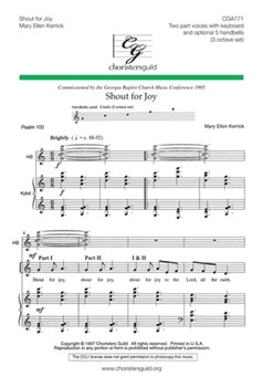 Shout for Joy by for 2-Part