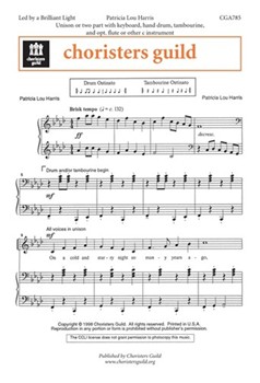 Led by a Brilliant Light by for Unison/2-Part