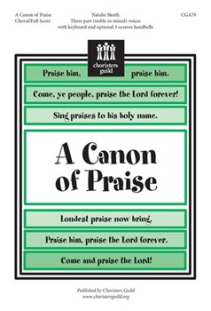 Canon Of Praise by Sleeth Natalie for SAB (Opt SSA)
