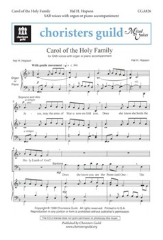 Carol of the Holy Family by for SAB