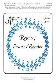 Rejoice Praises Render by Bach Johann Sebastian - Burkhardt Michael - for Unison