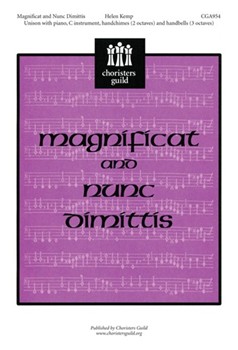 Magnificat & Nunc Dimittis by Kemp Helen for Unison
