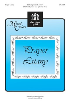 Prayer Litany by Kemp Helen - Kemp Michael - for SATB