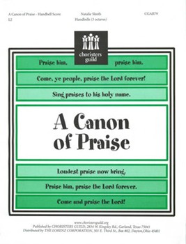 Canon Of Praise by Sleeth Natalie for Instrumental Parts