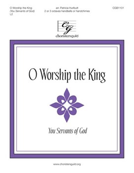 O Worship the King by Haydn Michael - Hurlbutt Patricia - for Handbells 2-3 Octave