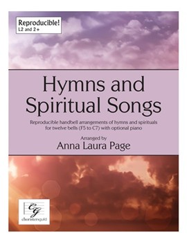 Hymns and Spiritual Songs by Various - Page Anna Laura - for 12 Bells and Piano (Reproducible)