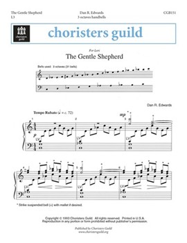The Gentle Shepherd by for Handbells 3 Octave