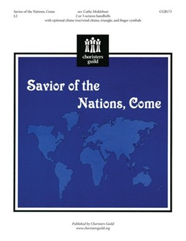 Savior Of The Nations by - Moklebust Cathy - for Handbells 2-3 Octave