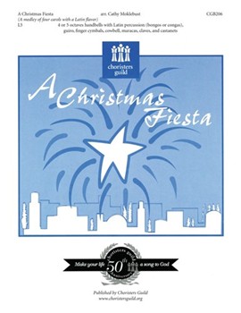 A Christmas Fiesta - Handbell Score by for Handbells 3Handbells 5