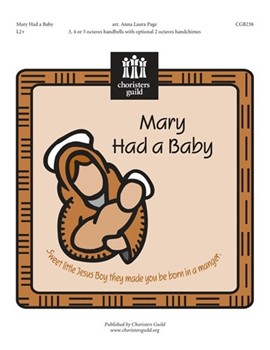 Mary Had A Baby by - Page Laura - for Handbells