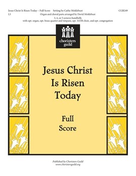 Jesus Christ Is Risen Today by - Moklebust Cathy - for Full Score (Full Score)