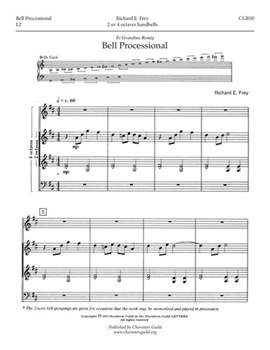 Bell Processional by for Handbells 2(Handbells 4)