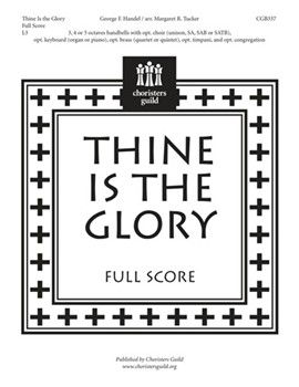 Thine Is the Glory - Full Score by for Cond Score