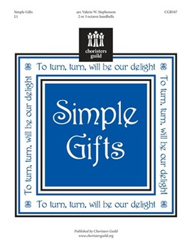 Simple Gifts by - Stephenson Valerie - for Handbells