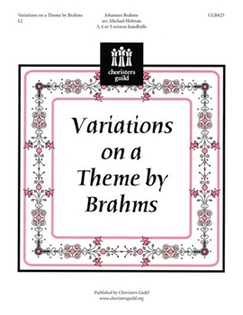 Variations On A Theme By Brahms by Brahms Johannes - Helman Michael - for Handbells 3-5 Octave