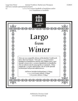 Largo From Winter by Vivaldi Antonio Lucio - Thompson Martha - for Full Score