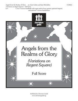 Angels From The Realms Of Glory by - Linker and McFadden - for Full Score
