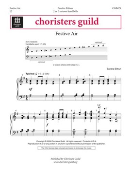 Festive Air by Eithun Sandra for Handbells 2-3 Octave