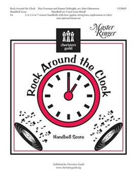 Rock Around The Clock by - Edmondson John - for Handbells 3-7 Octave