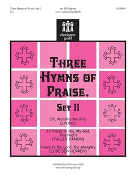 3 Hymns Of Praise Set Ii by Ingram Bill for Handbells