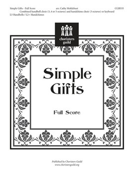 Simple Gifts by - Moklebust Cathy - for Organ Score