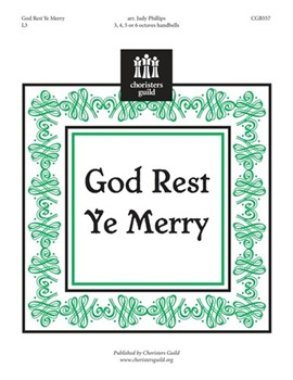 God Rest Ye Merry by - Phillips Judy - for Handbells 3-6 Octave