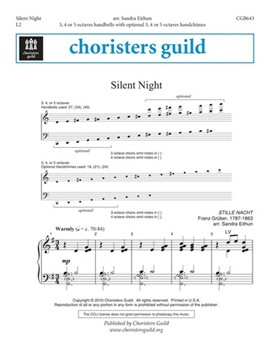 Silent Night by - Eithun Sandra - for Handbells