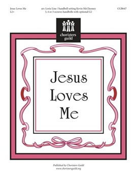 Jesus Loves Me by - McChesney Kevin - for Handbells 3-5 Octave