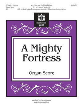 Mighty Fortress by - Moklebust Cathy and D - for Organ Score