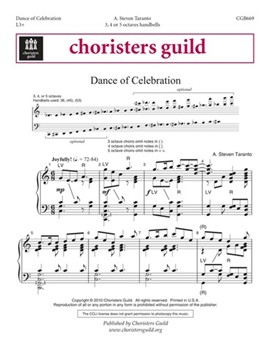 Dance Of Celebration by Taranto A Steven for Handbells