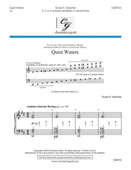 Quiet Waters by Geschke Susan for Handbells