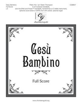 Gesu Bambino by Yon Pietro A - Thompson Karen - for Handbells 5-6; So