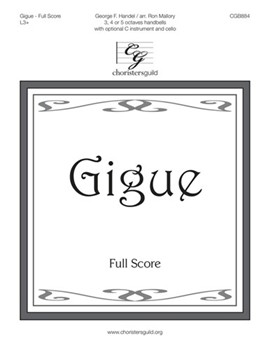 Gigue by Handel George Frideric - Mallory Ron - for Full Score