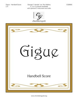 Gigue by Handel George Frideric - Mallory Ron - for Handbells 3-5 Octave