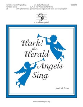 Hark The Herald Angels Sing by - Moklebust Cathy - for Handbells 3-7 Octave
