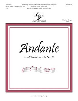 Andante (From Piano Concerto No. 21) by Mozart Wolfgang Amadeus - Glasgow Michael - for Handbells 5-7 Octave