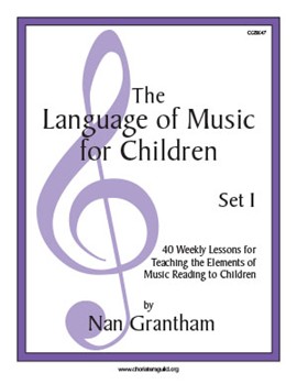 Language Of Music For Children The by Grantham Nan for Teacher Book (Set I)