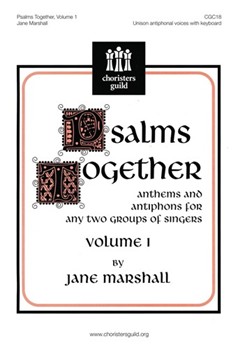 Psalms Together I by - Marshall Jane - for 2-Part