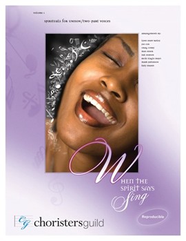 When The Spirit Says Sing by - Various - for Unison/2-Part